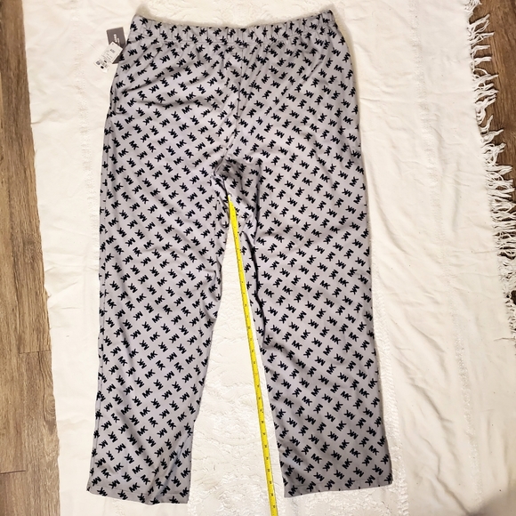 NWT Michael Kors Men's Loungewear Pajama Pants Logo Soft Gray XL - Picture 3 of 4